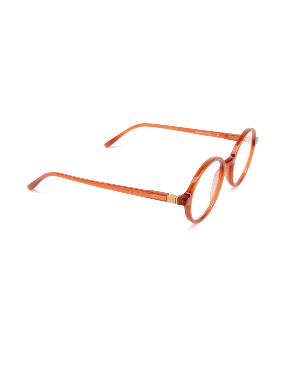 Mykita Jojo C170 bril met rond montuur - Bruin