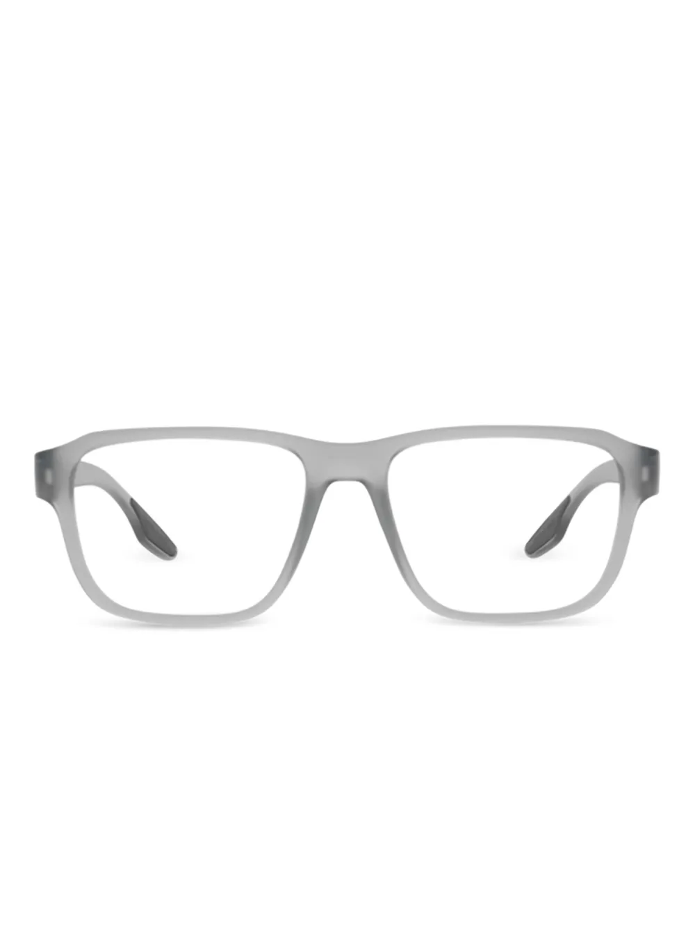 Prada Linea Rossa Occhiali rettangolari - Grigio