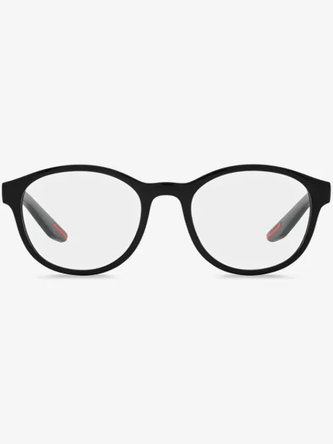 Prada Linea Rossa lunettes de vue PS 07PV à monture ronde