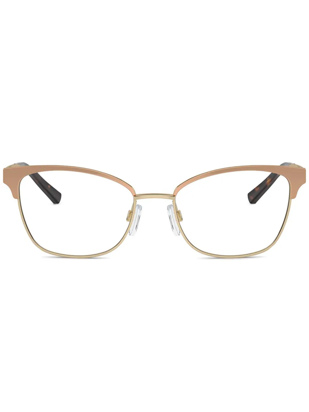 Michael Kors Adrianna IV 眼鏡フレーム - ゴールドトーン Michael Kors Adrianna IV 眼鏡フレーム - ゴールドトーン
