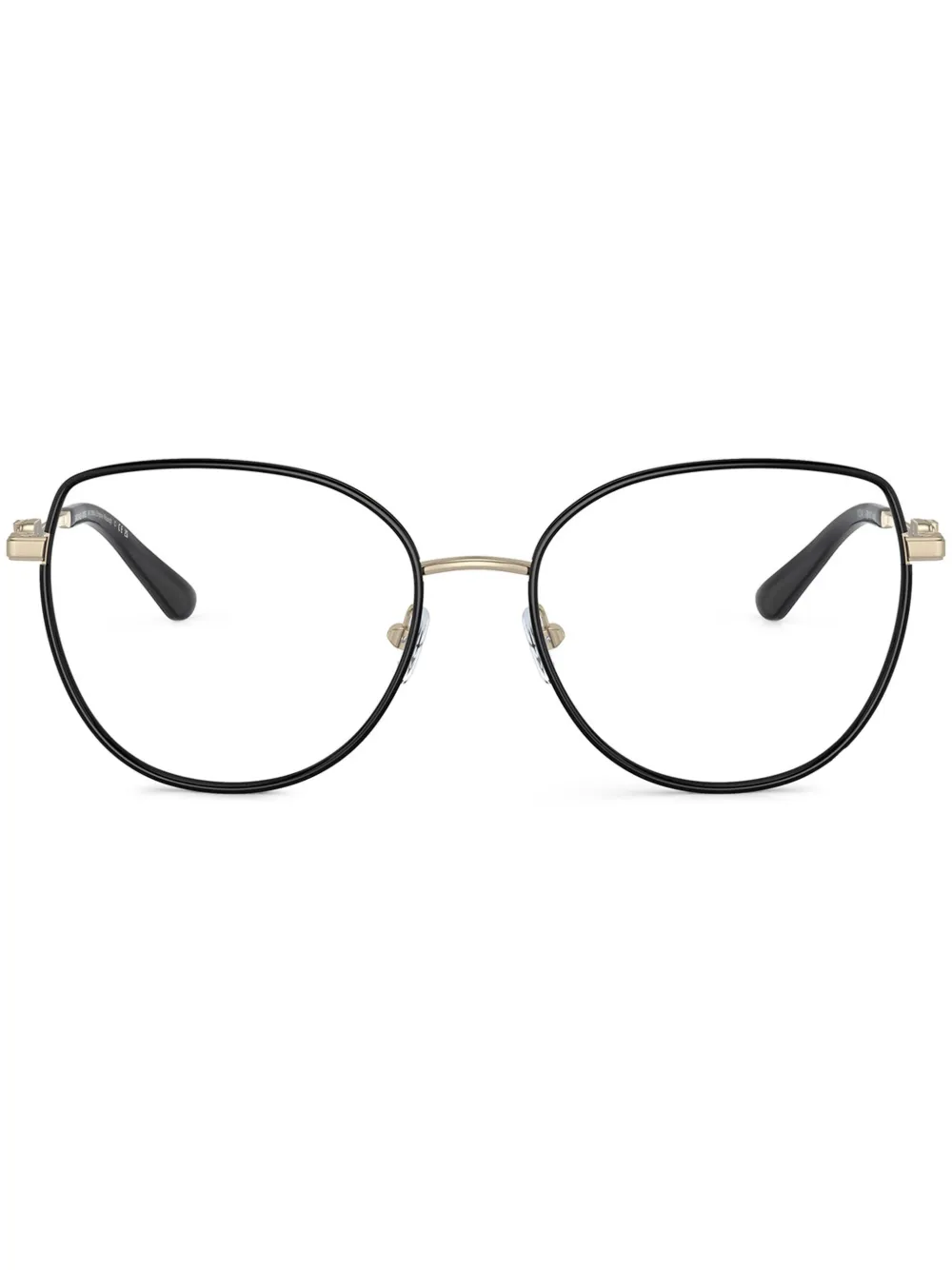 Michael Kors Empire Round 眼鏡フレーム - ゴールドトーン Michael Kors Empire Round 眼鏡フレーム - ゴールドトーン