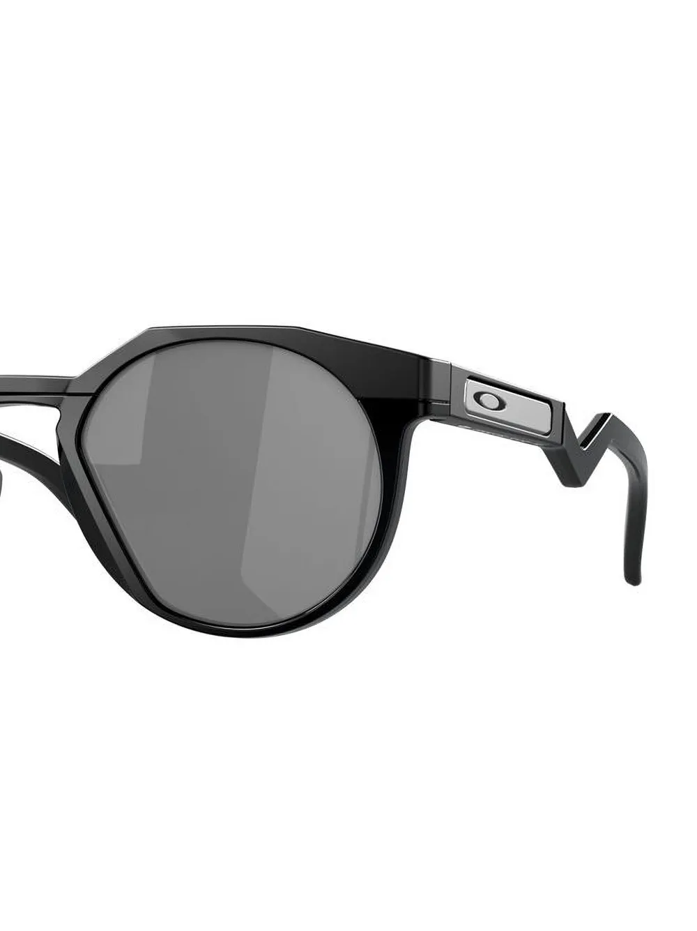 Oakley HSTN zonnebril met rond montuur - Zwart