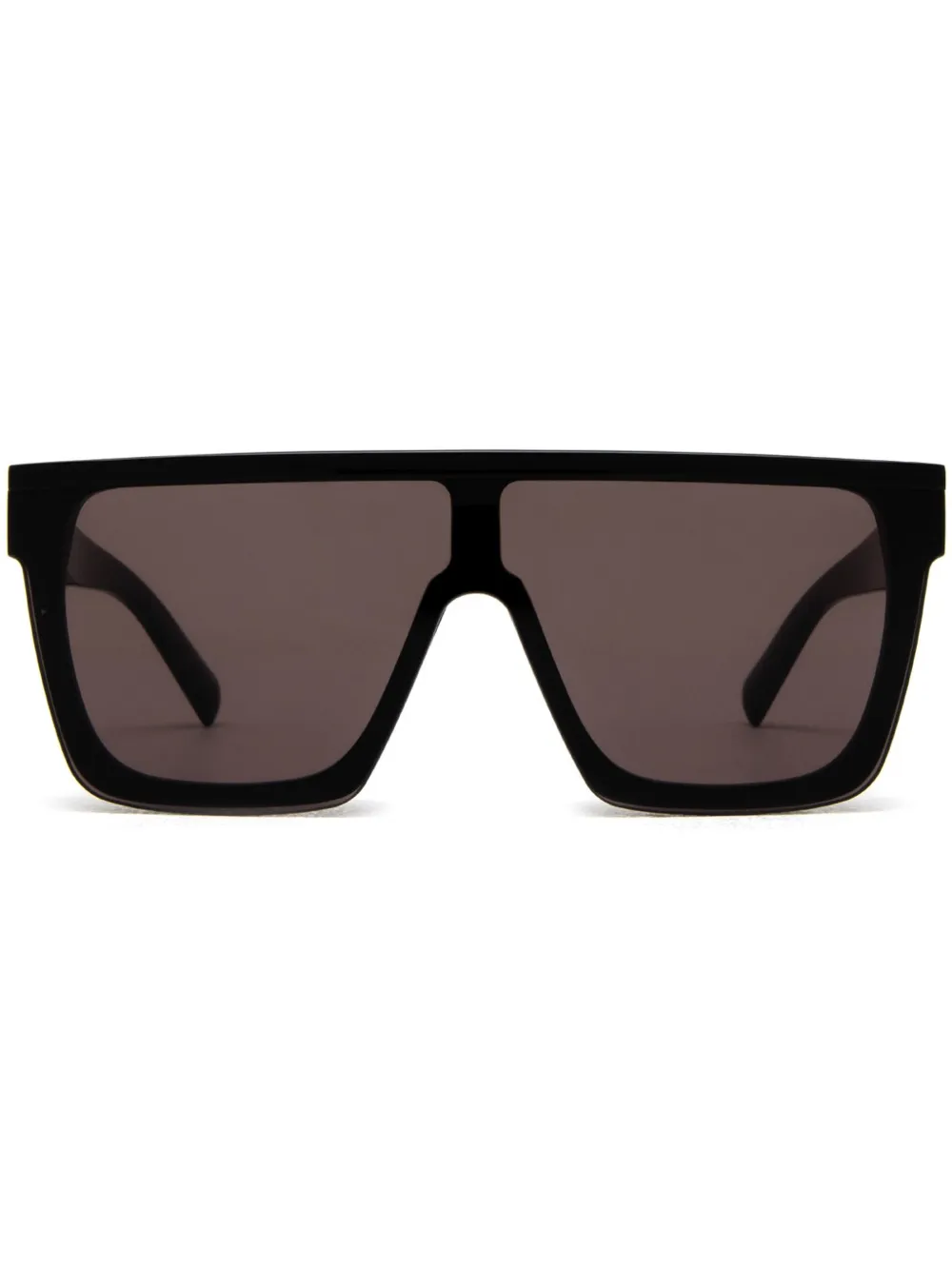 Saint Laurent Eyewear shield-frame sunglasses | Black | Image 1