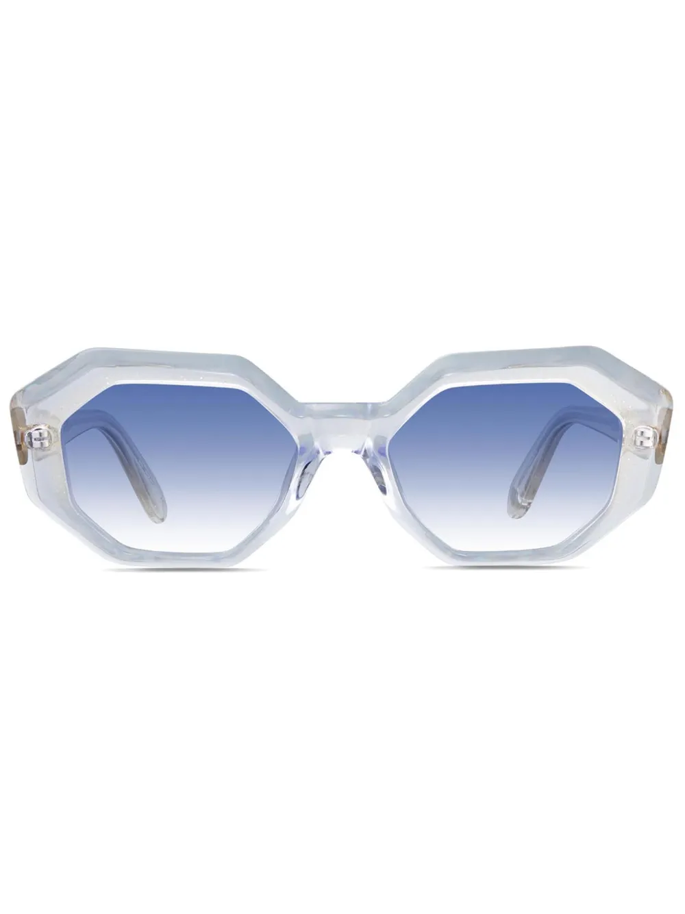 Garrett Leight Jacqueline geometric-frame sunglasses | Neutrals | Image 1
