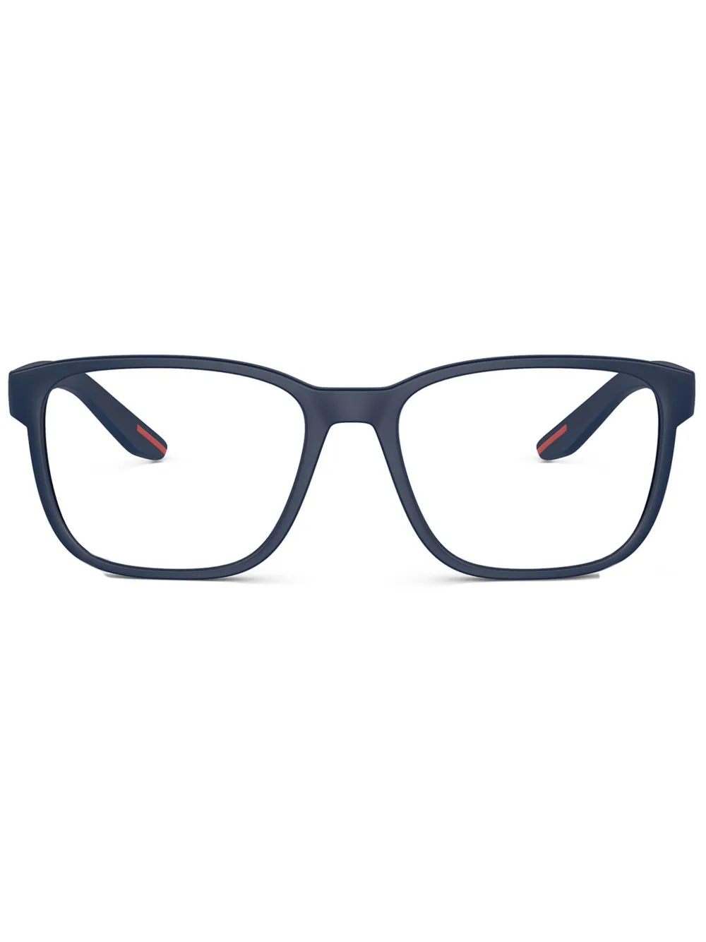 Prada Linea Rossa lunettes de vue rectangulaires | bleu | Image 1