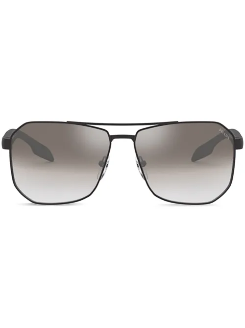 Lunettes de soleil à monture pilote - Prada Linea Rossa - Modalova
