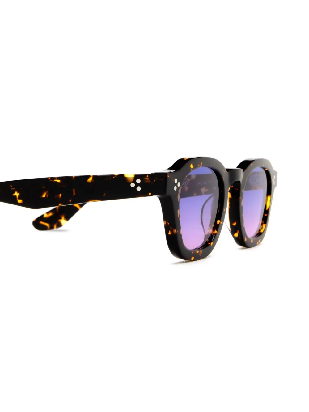 akila Zonnebril met logo Bruin