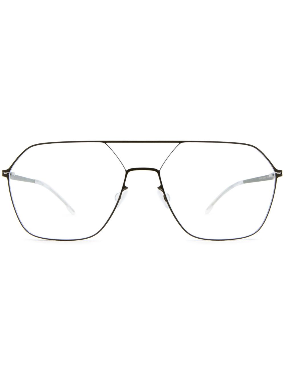 Mykita Bril met geometrisch montuur Groen