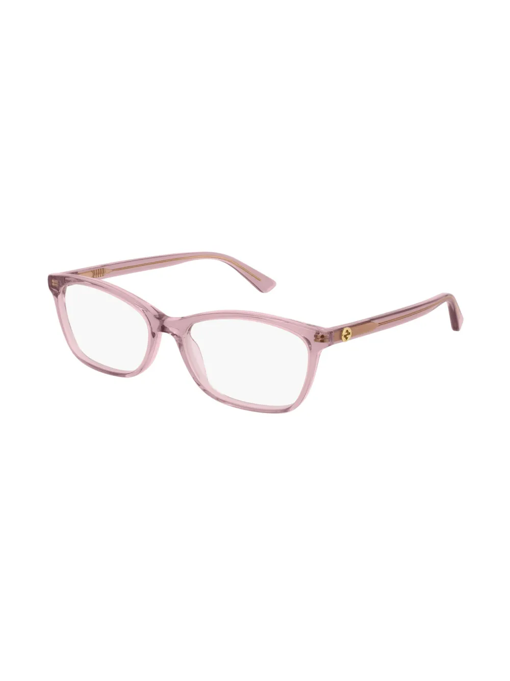 Gucci Womens Pink Gg1687o Cat Eye-frame Acetate Optical Glasses In Pink