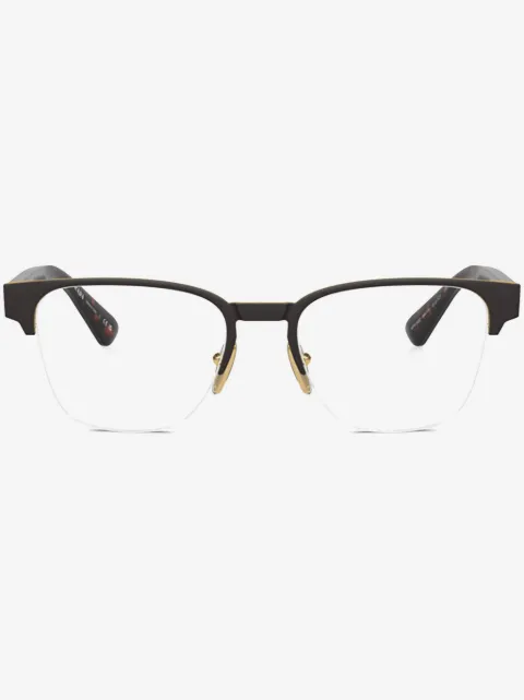Prada Eyewear PR A52V Matte Brown glasses