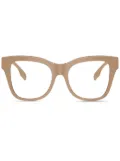 Burberry Eyewear TB-motif square-frame glasses - Neutrals