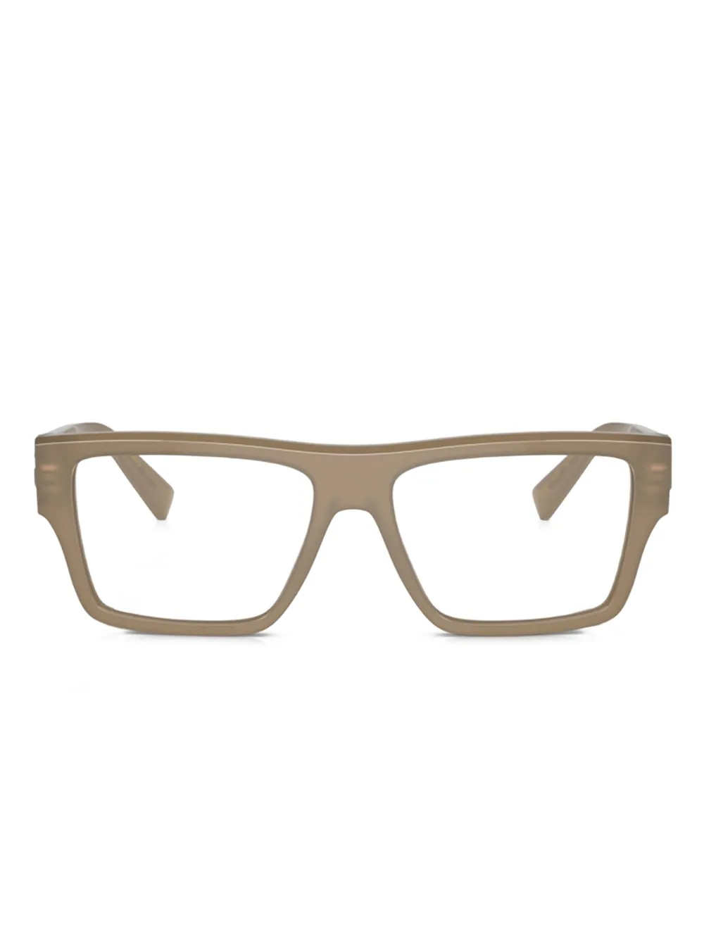 Dolce & Gabbana Eyewear Occhiali rettangolari - Marrone