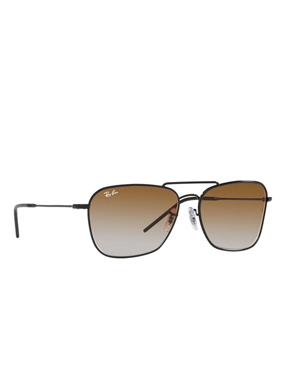 Ray-Ban Caravan square-frame sunglasses - Zwart