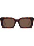 Linda Farrow Nieve sunglasses - Brown