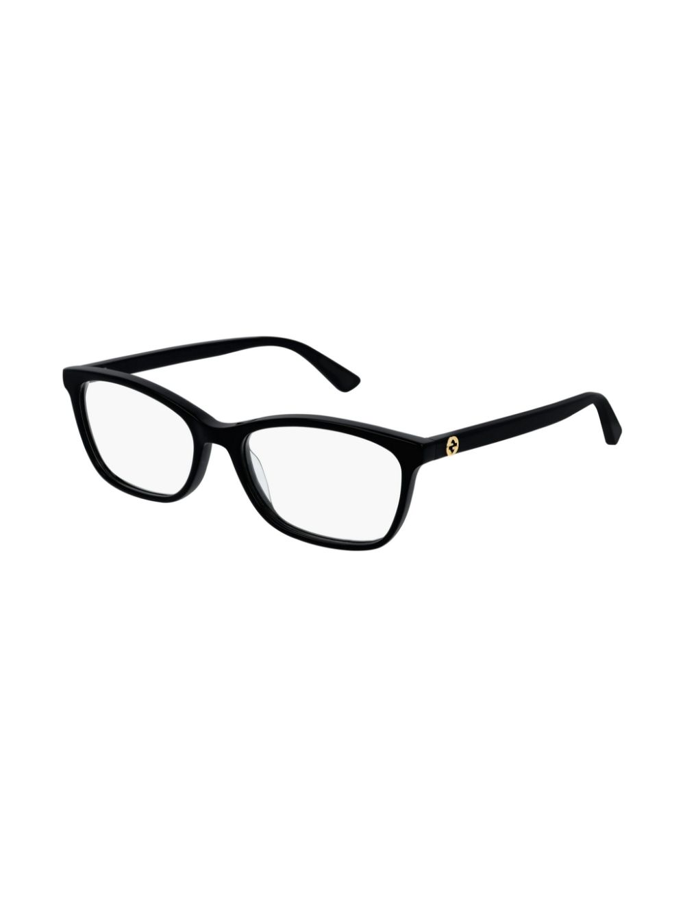 Gucci Eyewear Bril met rechthoekig montuur - Zwart