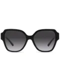 Emporio Armani butterfly-frame sunglasses - Black