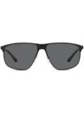 Emporio Armani square-frame sunglasses - Black