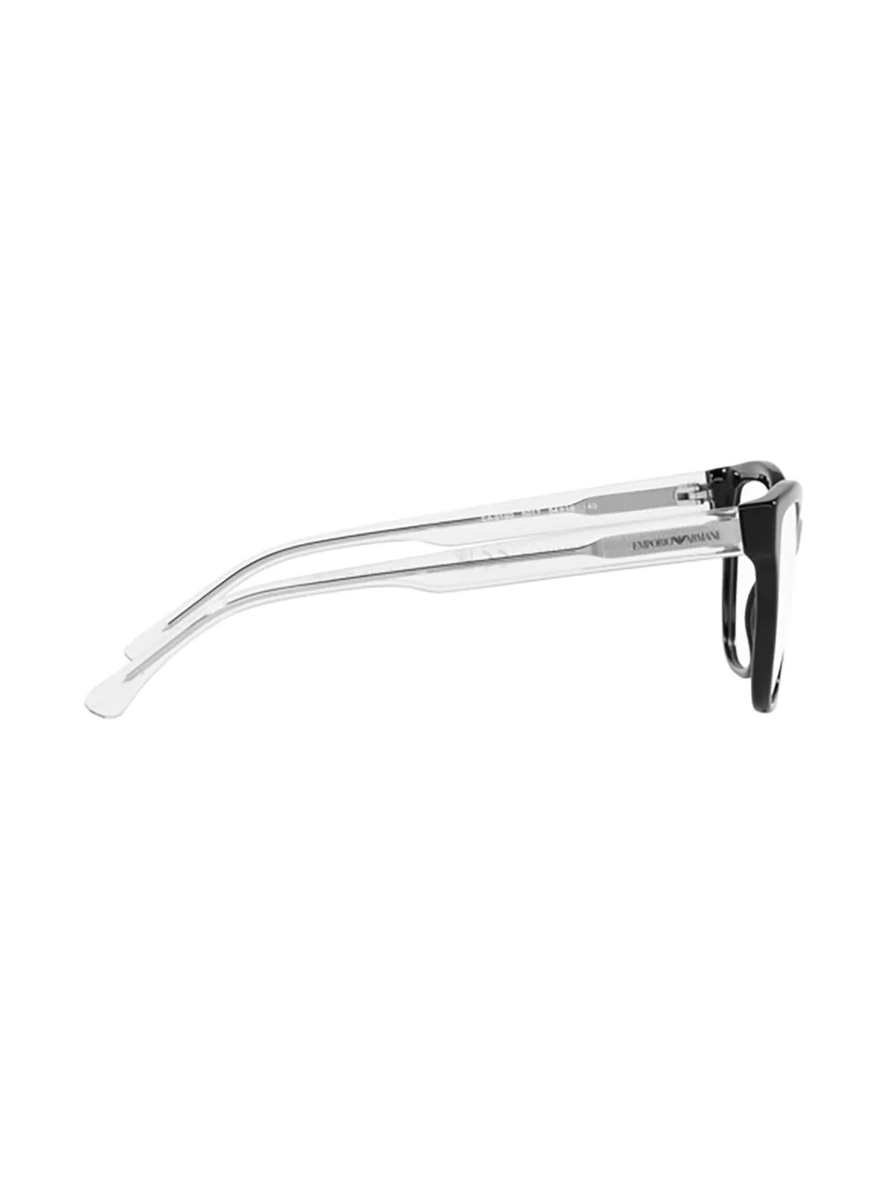 Emporio Armani Bril met cat-eye montuur Zwart