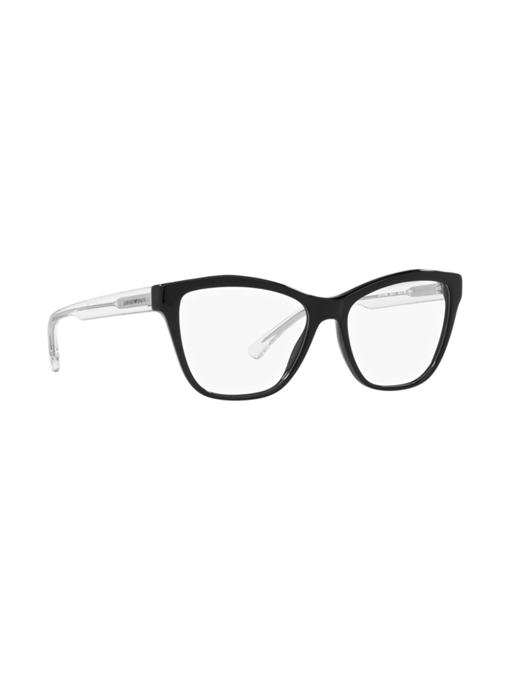 Emporio Armani Bril met cat-eye montuur - Zwart