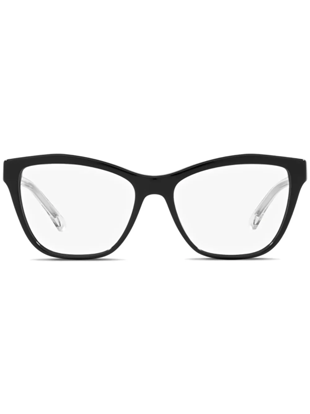 Emporio Armani Bril met cat-eye montuur Zwart