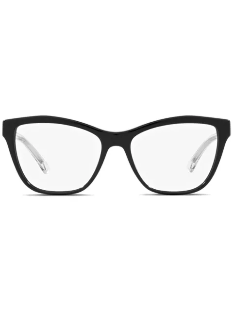 Emporio Armani cat-eye frame glasses
