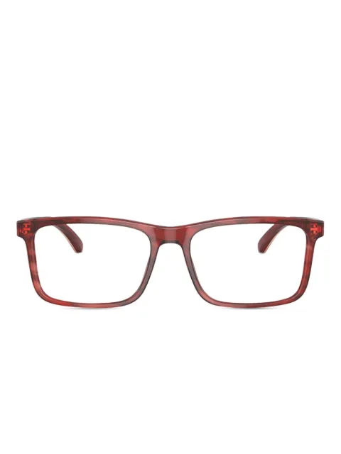 Emporio Armani lentes con armazón rectangular