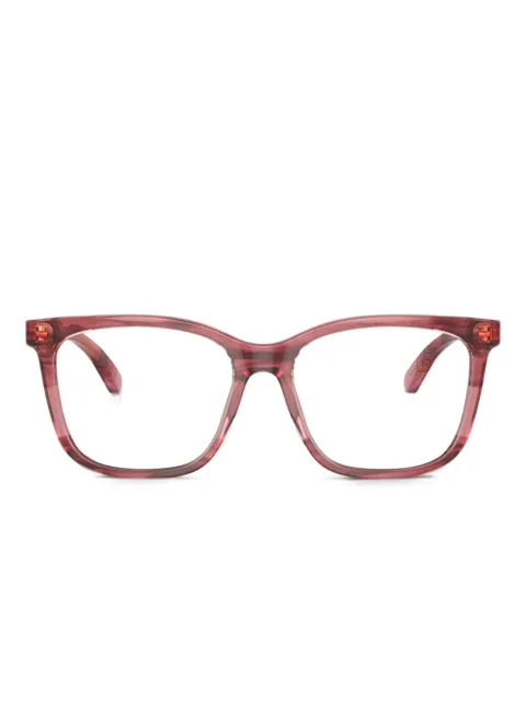 Emporio Armani lentes con armazón rectangular