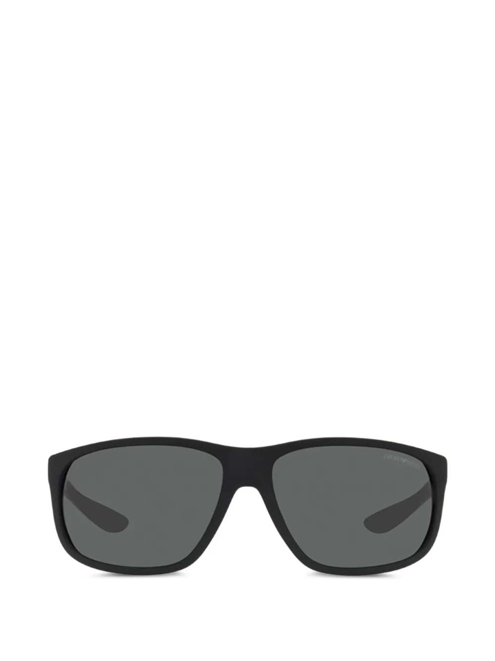 Emporio Armani logo-embossed sunglasses - Nero