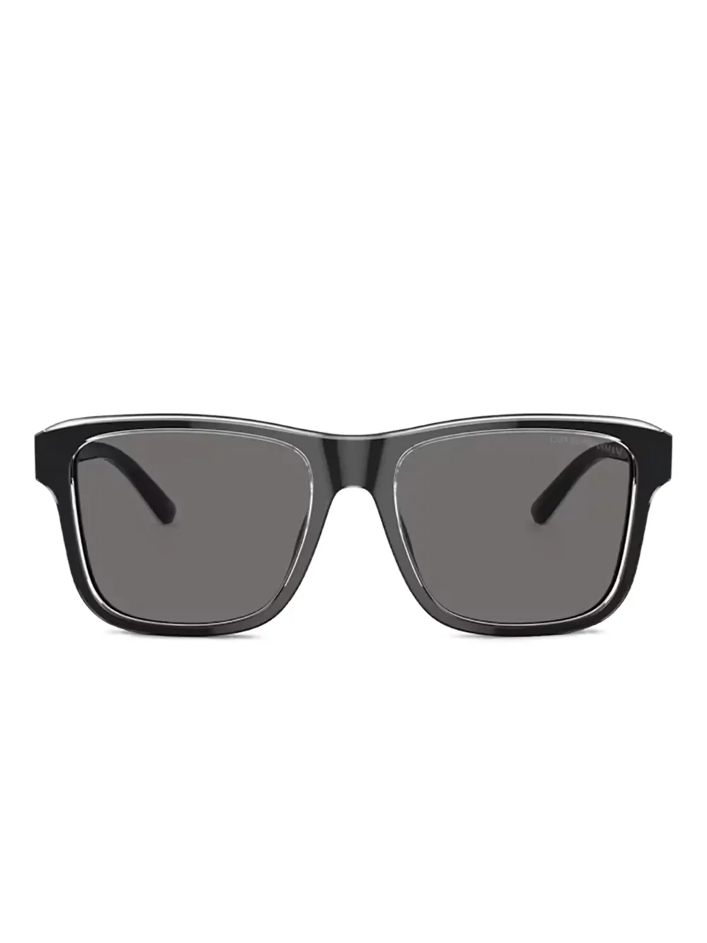 Emporio Armani Occhiali da sole squadrati - Nero