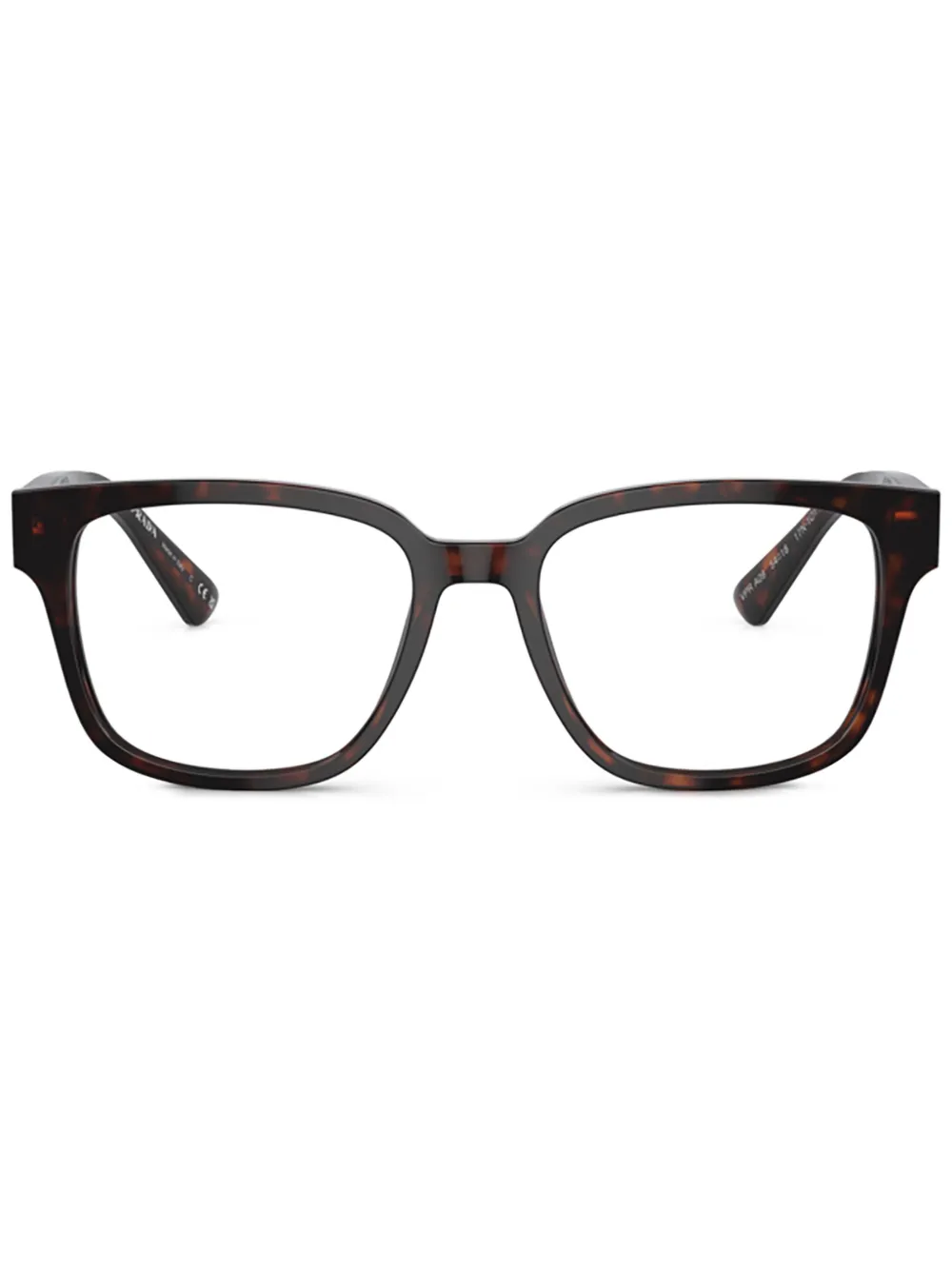 Prada Eyewear PR A09V Havana glasses | Brown | Image 1