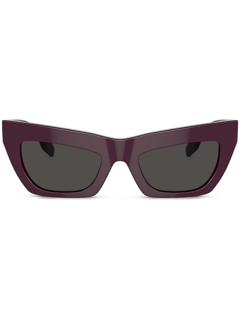Burberry Eyewear Occhiali da sole con placca logo - Rosso