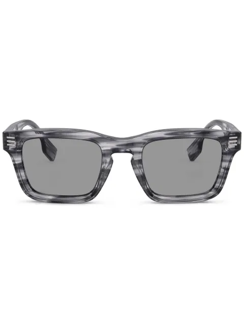 Burberry Eyewear نظارة شمس بإطار مربع مخطط