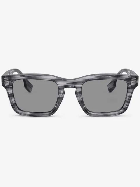 Burberry Eyewear lentes de sol con armazón cuadrada y rayas estampadas