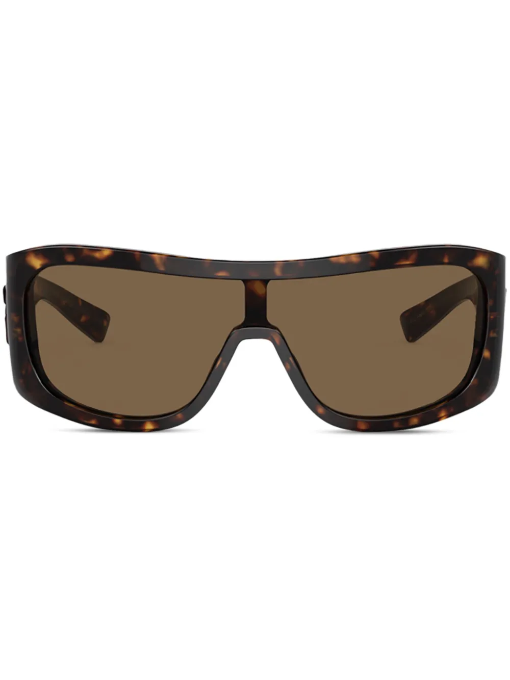 Dolce & Gabbana Eyewear Zonnebril met logoplakkaat Bruin