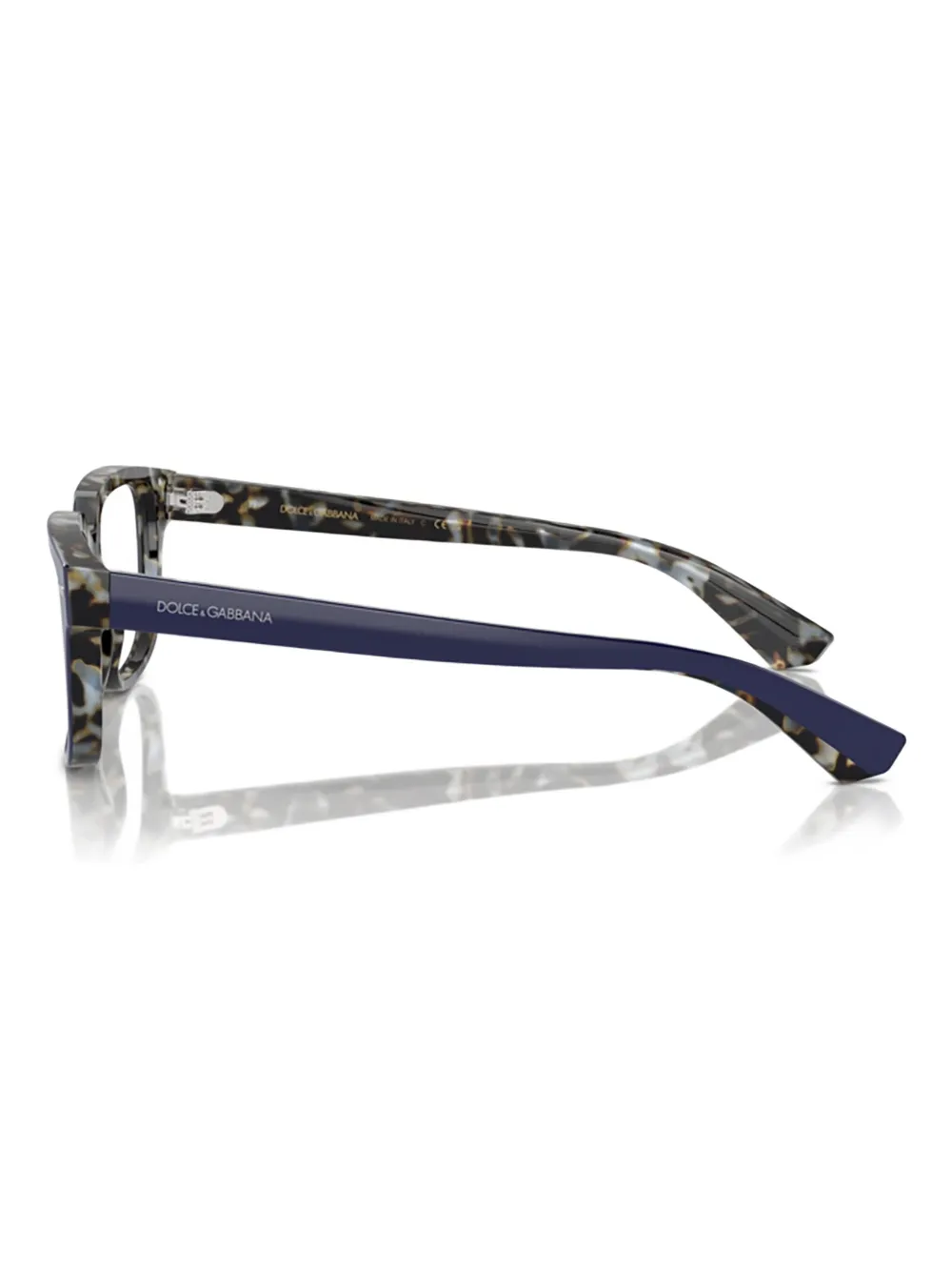 Dolce & Gabbana Eyewear square glasses Blauw