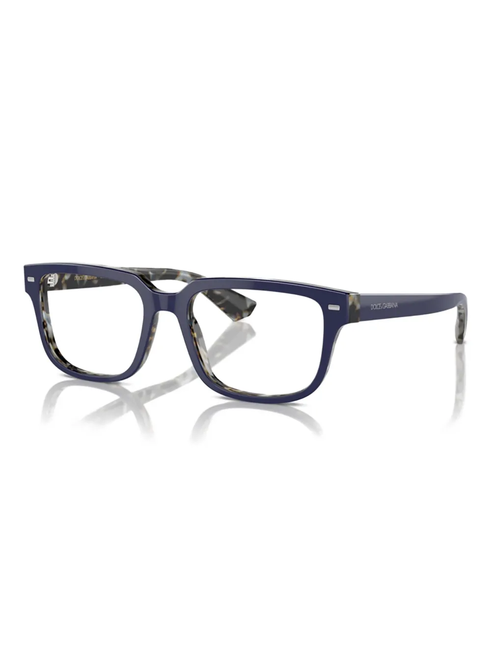 Dolce & Gabbana Eyewear square glasses Blauw