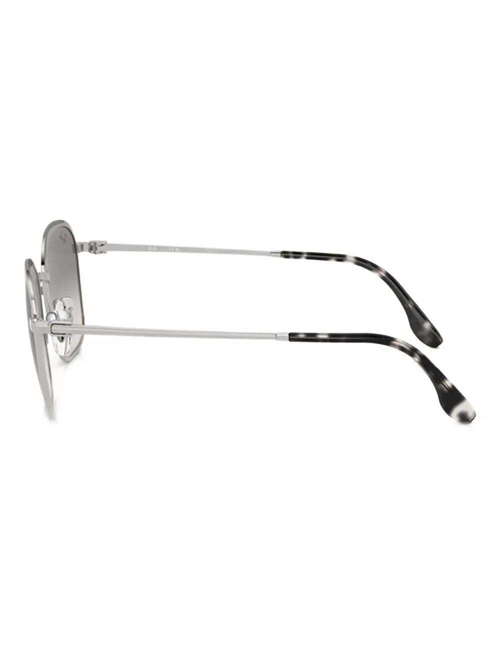 Ray-Ban Zonnebril met vierkant montuur Zilver