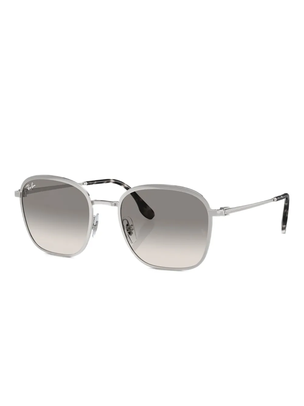 Ray-Ban Zonnebril met vierkant montuur Zilver