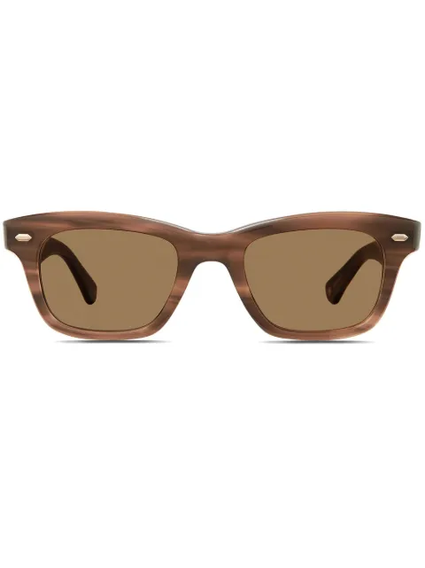 Garrett Leight lentes de sol con armazón cuadrada