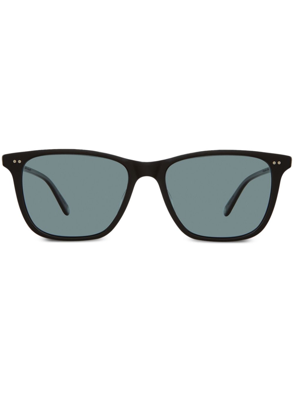 Garrett Leight Hayes Rectangle-frame Sunglasses In ブラック