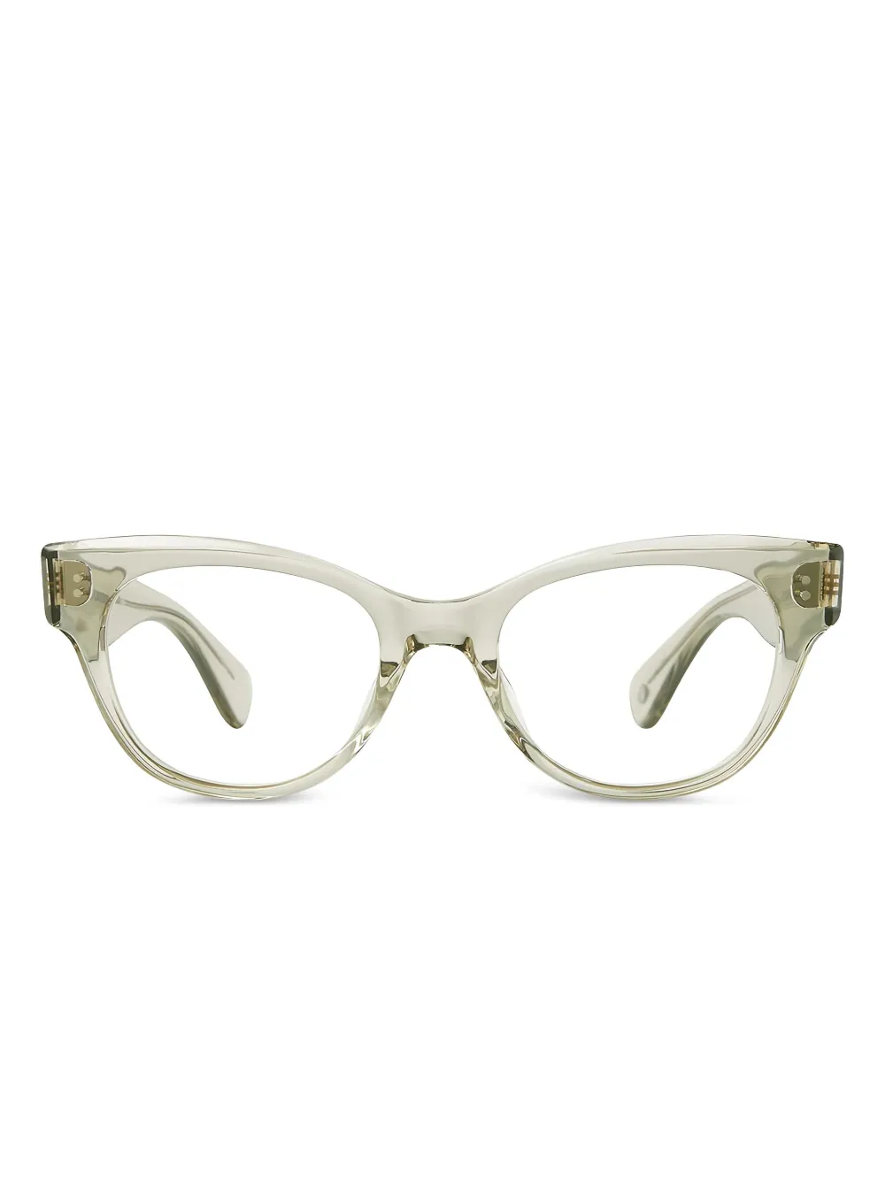 Garrett Leight lunettes de vue Octavia à monture papillon | gris | Image 1