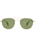 Garrett Leight geometric-frame sunglasses - Gold