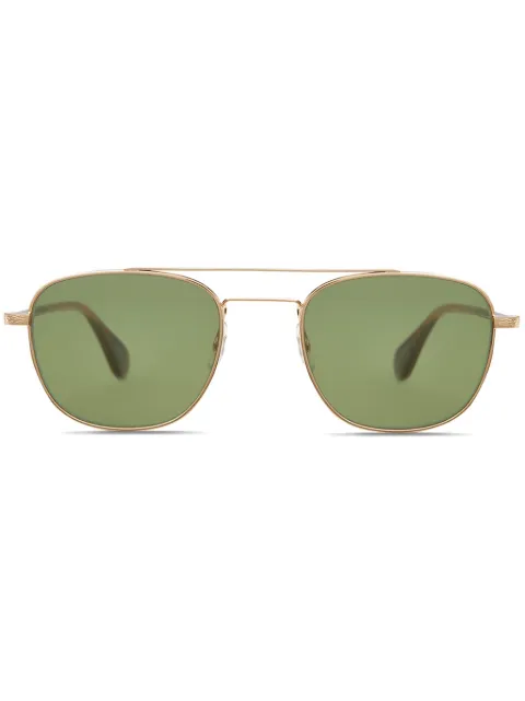 Garrett Leight geometric-frame sunglasses