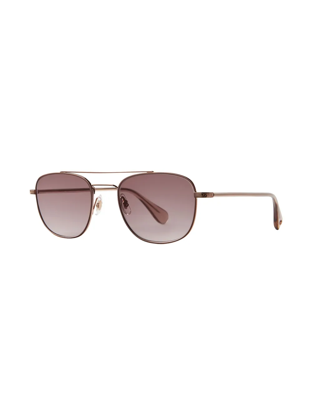 garrettleight Garrett Leight Zonnebril met geometrisch montuur - Roze