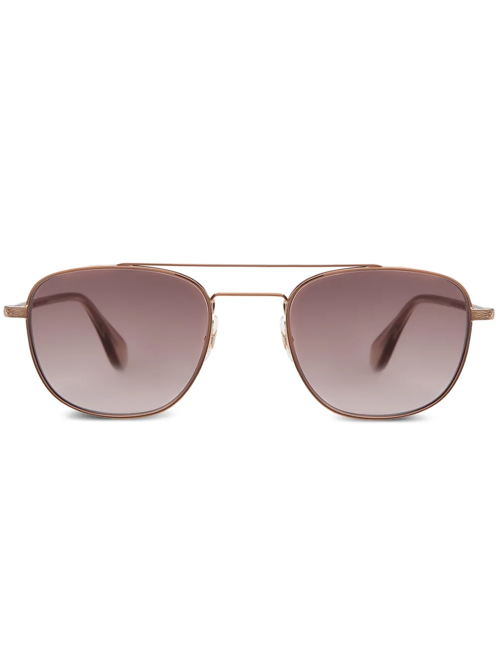 Garrett Leight geometric-frame sunglasses | Pink | Image 1
