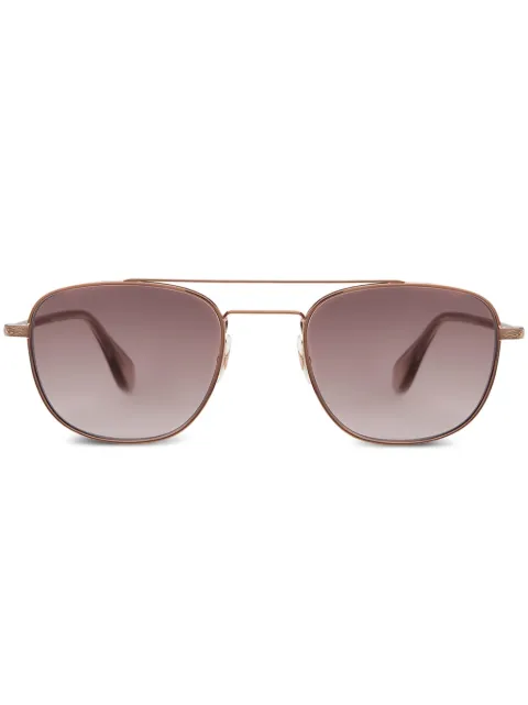 Garrett Leight geometric-frame sunglasses