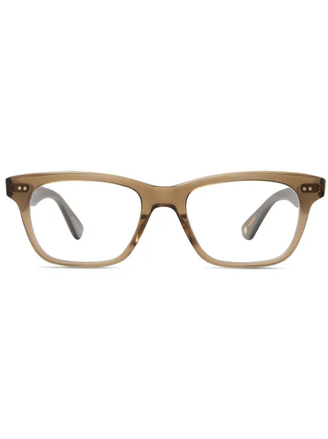Garrett Leight lentes con armazón cuadrada