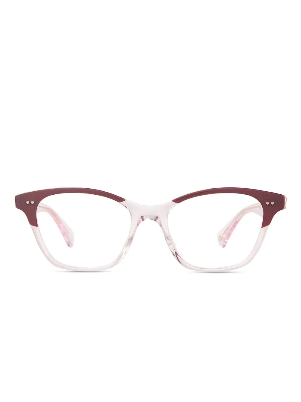 Garrett Leight Lily solbriller med firkantet stel | neutrale | Image 1