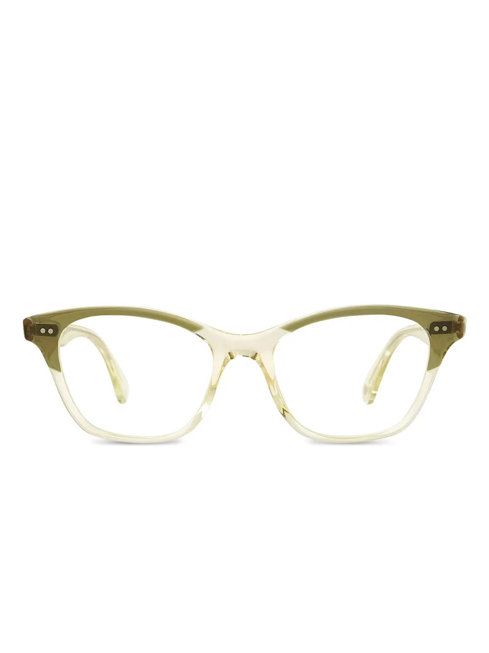 Garrett Leight lunettes de vue Lily à monture papillon | tons neutres | Image 1