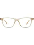 Garrett Leight square-frame glasses - Neutrals